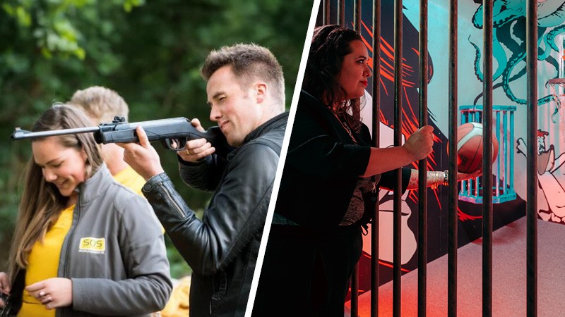 Prison Island + Armbrust- und Luftgewehrschießen