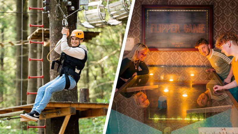 Aktivität / Tagesausflug Ropes and Tactics auf der Veluwe